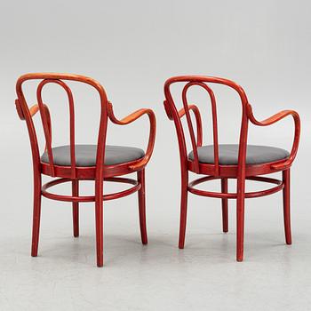 Karmstolar, 7 st, "Wien", Gemla, 1900-tales andra hälft.