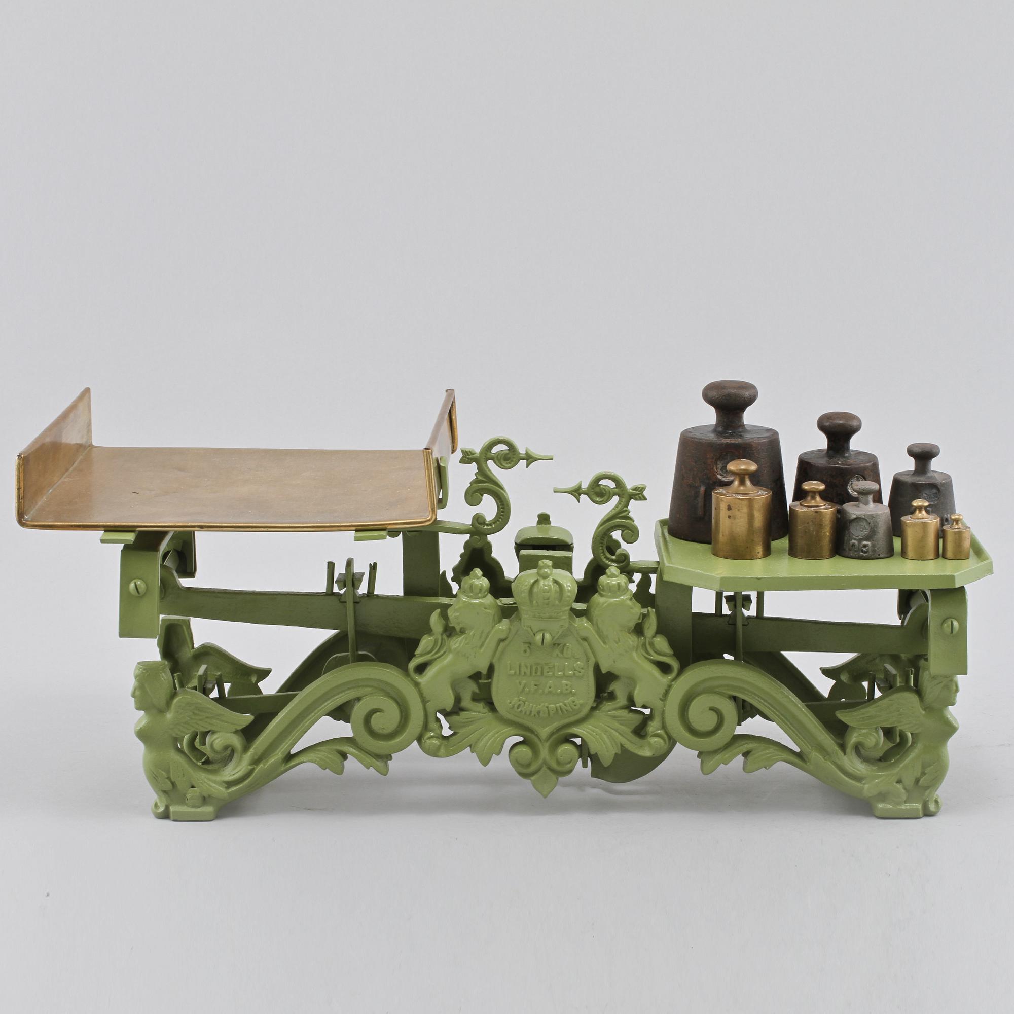 VÅG, Lindells Vågfabrik AB, Jönköping, 1900-talets första hälft.