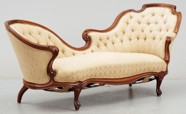 KANAPÉ, nyrokoko, 1800-talets slut.