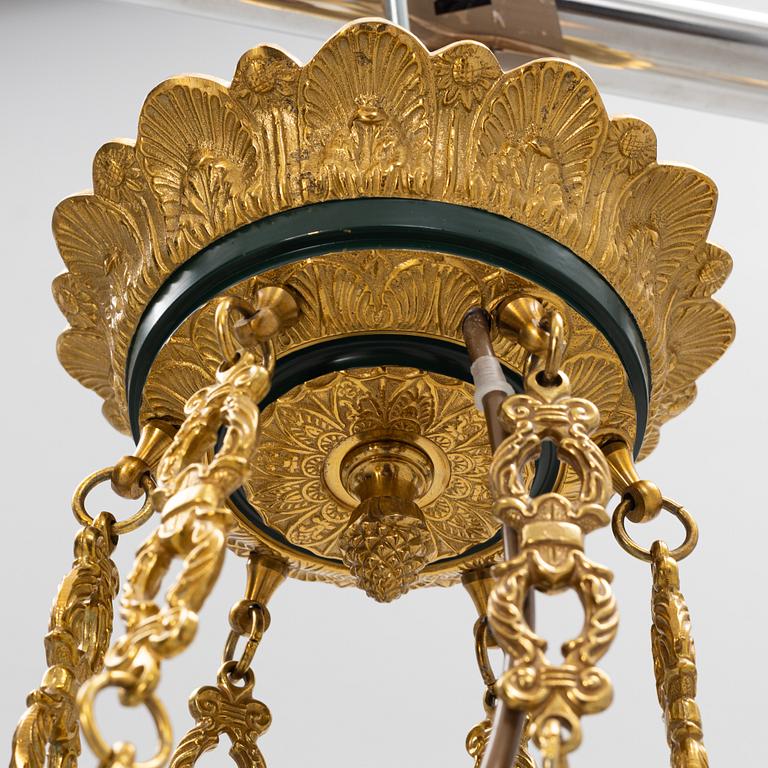 Ampel, empirestil, Vaughan design, 1900-talets slut.