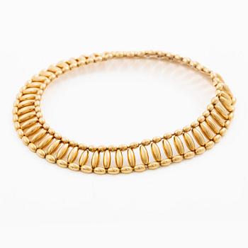 Hugo Strömdahl collier 18K guld.