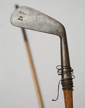 GOLFKLUBBOR, 3 st, 1900-talets första hälft.