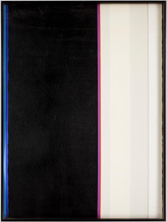 NILS KÖLARE, serigrafi, signerad och numrerad 87/99, daterad -86.