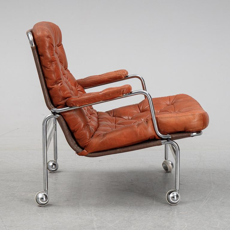 A model 'Karin 73' easy chair by Bruno Mathsson for Dux.