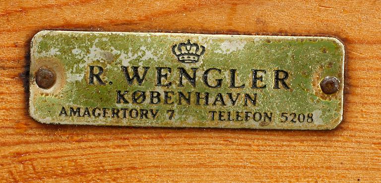LIGGFÅTÖLJ, R. Wengler, Danmark.