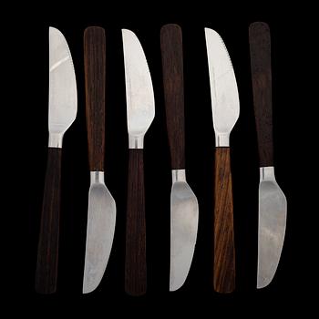 BERTEL GARDBERG, BESTICKUPPSÄTTNING. 26 delar, "Lion de Lux", Hackman, Finland. Formgiven 1958.