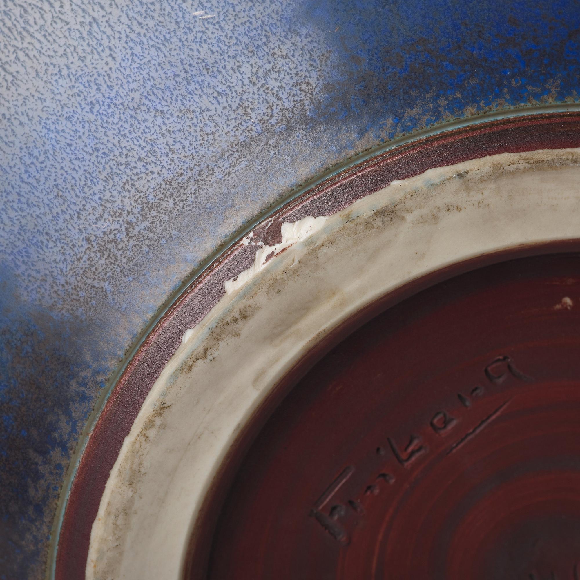 Berndt Friberg, a large stoneware  vase, Gustavsberg studio, Sweden 1965.