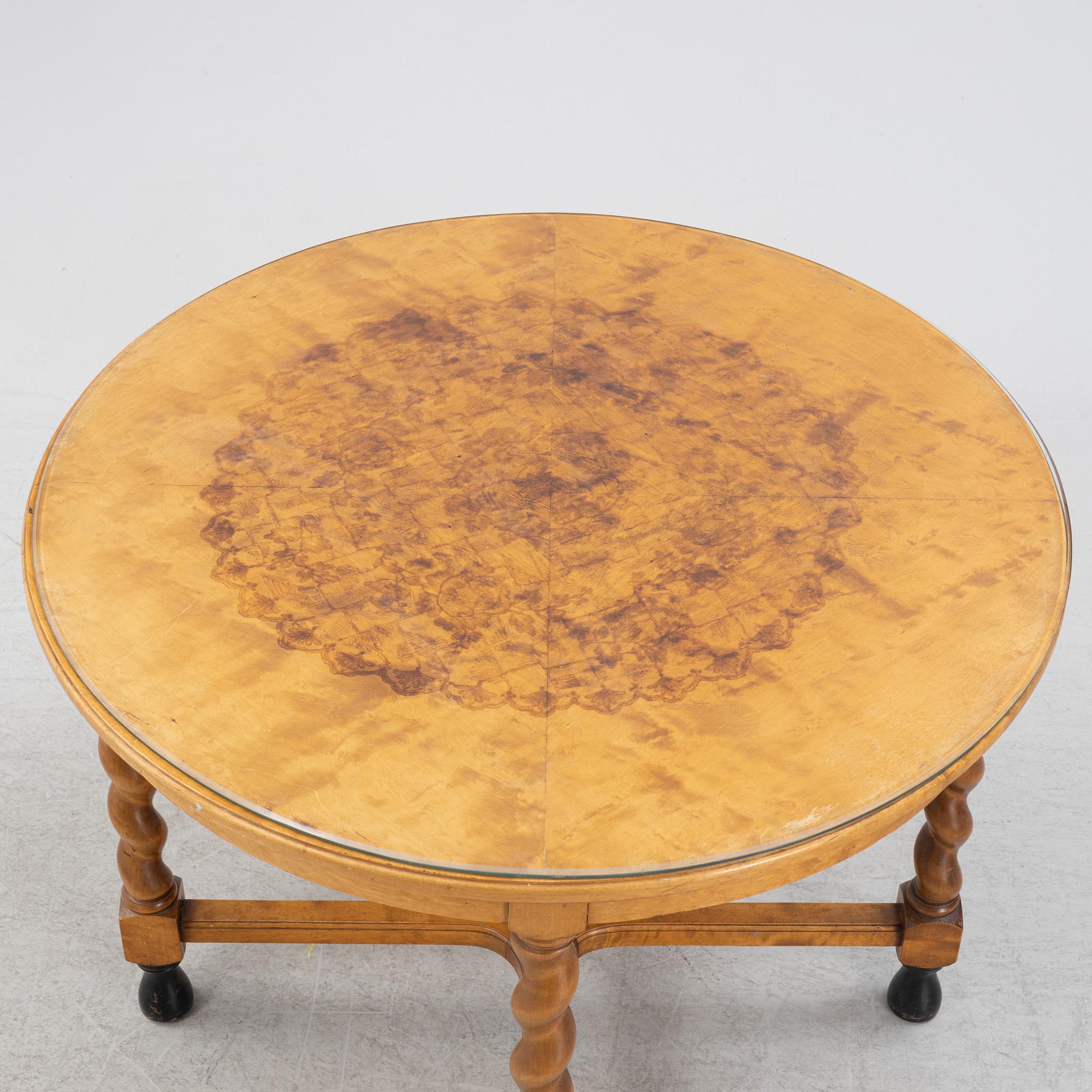 Salongsbord, 1920-tal.