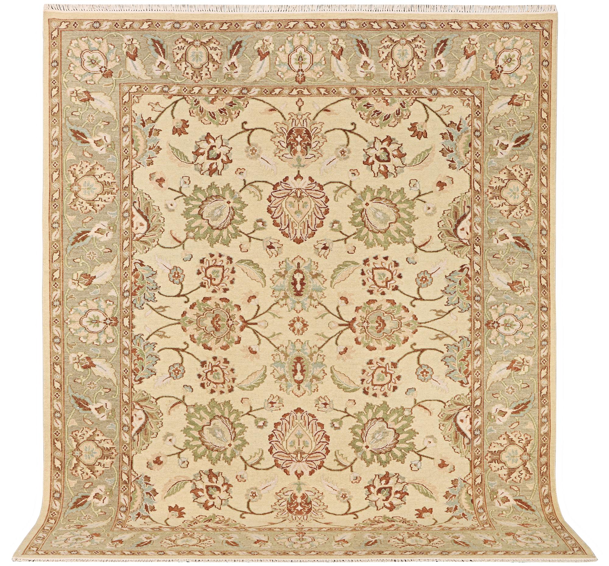 An oriental carpet with Mamluk design, c. 294 x 250 cm.