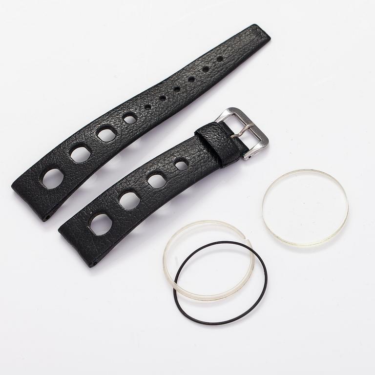 HEUER, Monnin 844, 200 m, wristwatch, 42 mm.