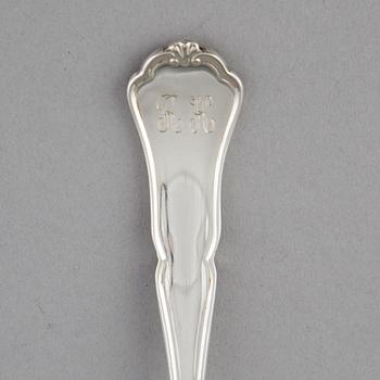 A Finnish silver cutlery, second half of the 20th century (63 pieces).