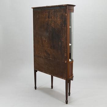A 20th century English display cabinet.