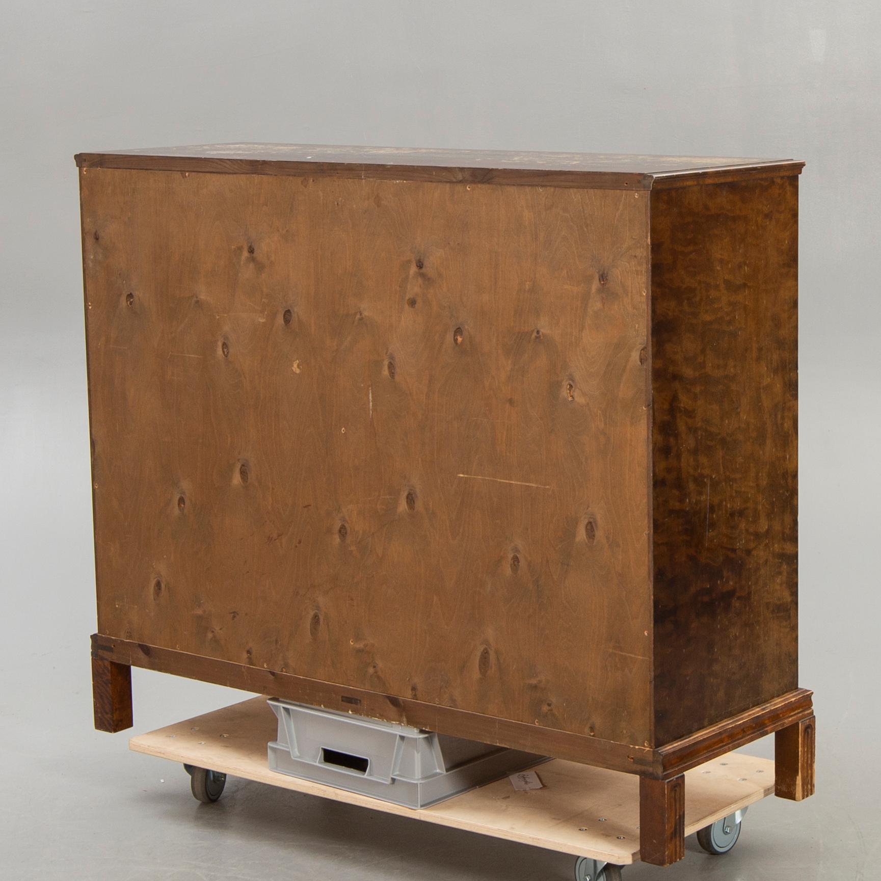 A Swedish Art Deco 1950s cupboard.