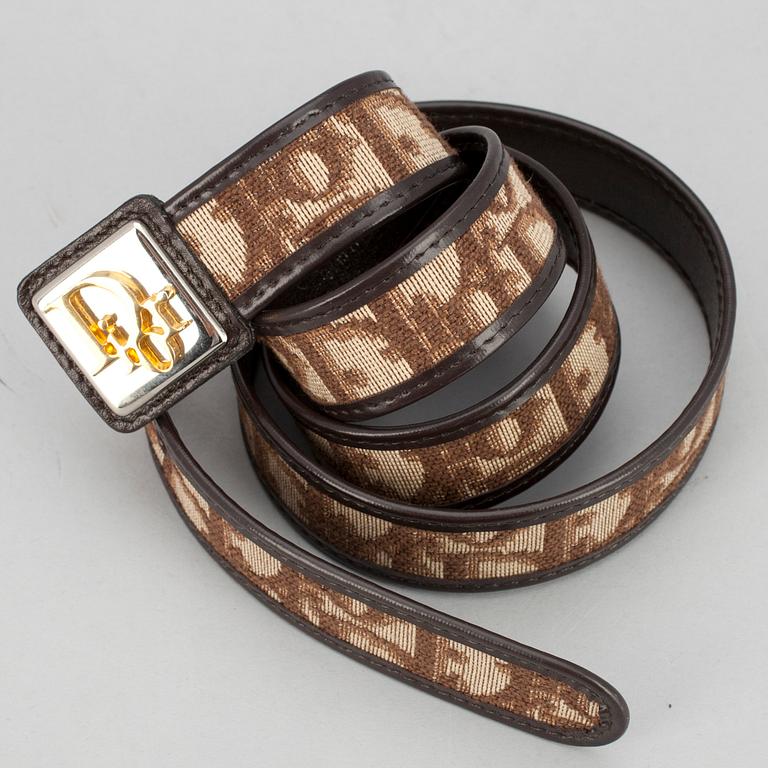 A BELT, Christian Dior.