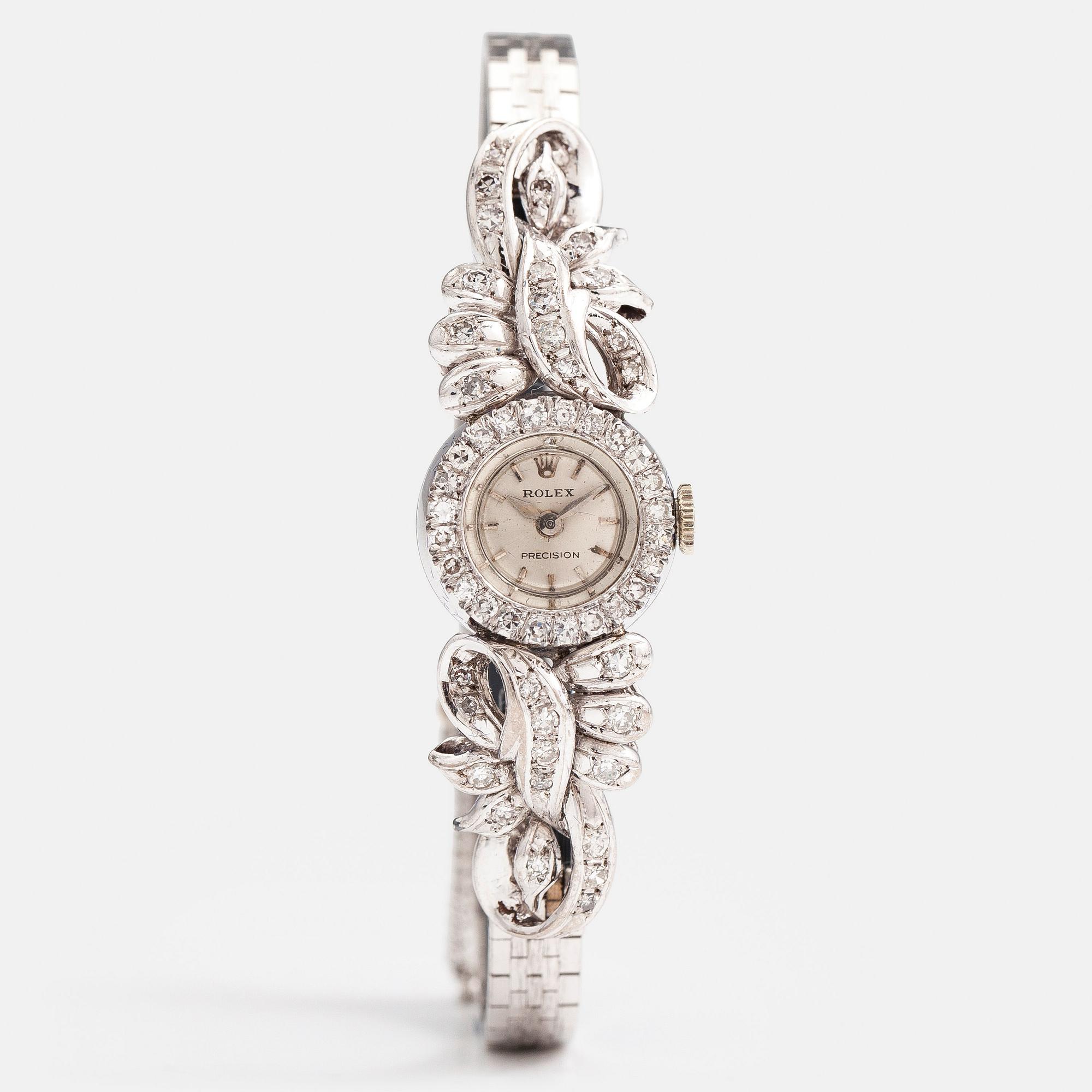 ROLEX, Precision, wristwatch, 14.3 mm.