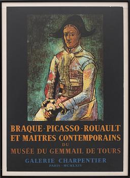 Pablo, After Picasso, Musée du Gemmail de Tours 1964.