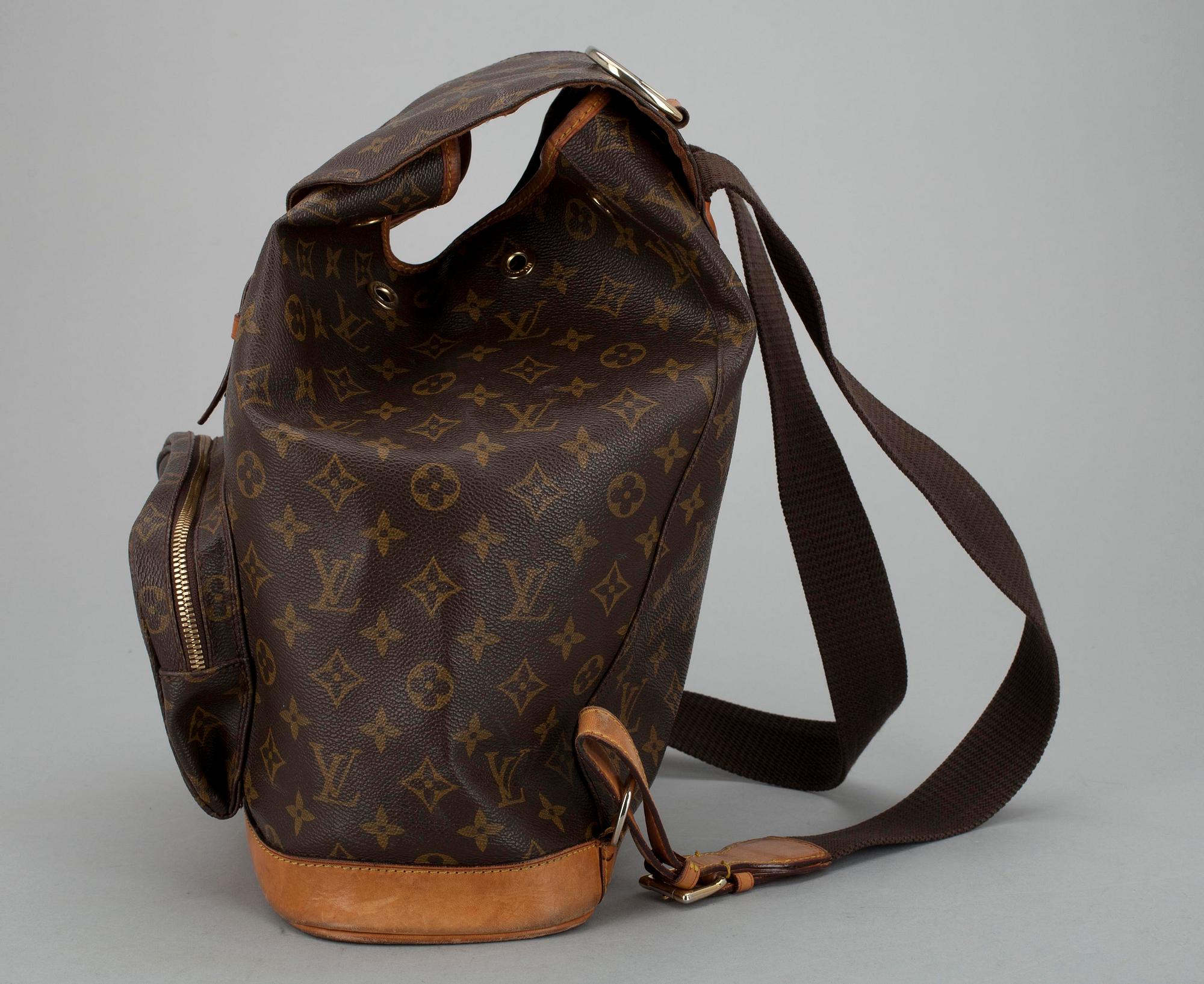 VÄSKA, ryggsäck, "Montsouris", Louis Vuitton.