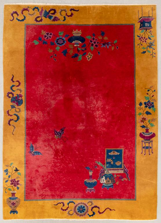 Matta, Kina old ca 267x182 cm.