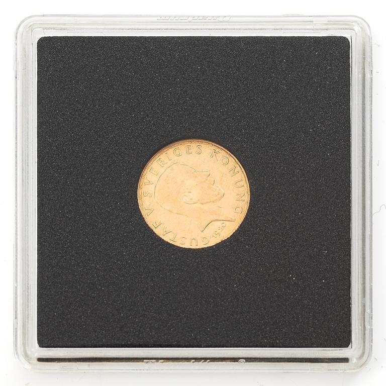 Guldmynt, Sverige, Gustav V, 5 kr, 1920.