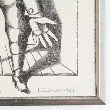 Erik Olson, lithograph, 1967, signed 94/100.