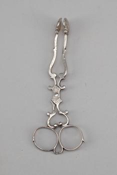 PARTI SILVER, 6 delar, bland annat Wessman, 1862. Vikt ca 360 gram.