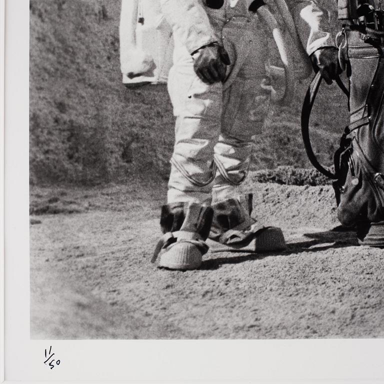 Terry O'Neill, "Sean Connery, Bond On The Moon", 1971.