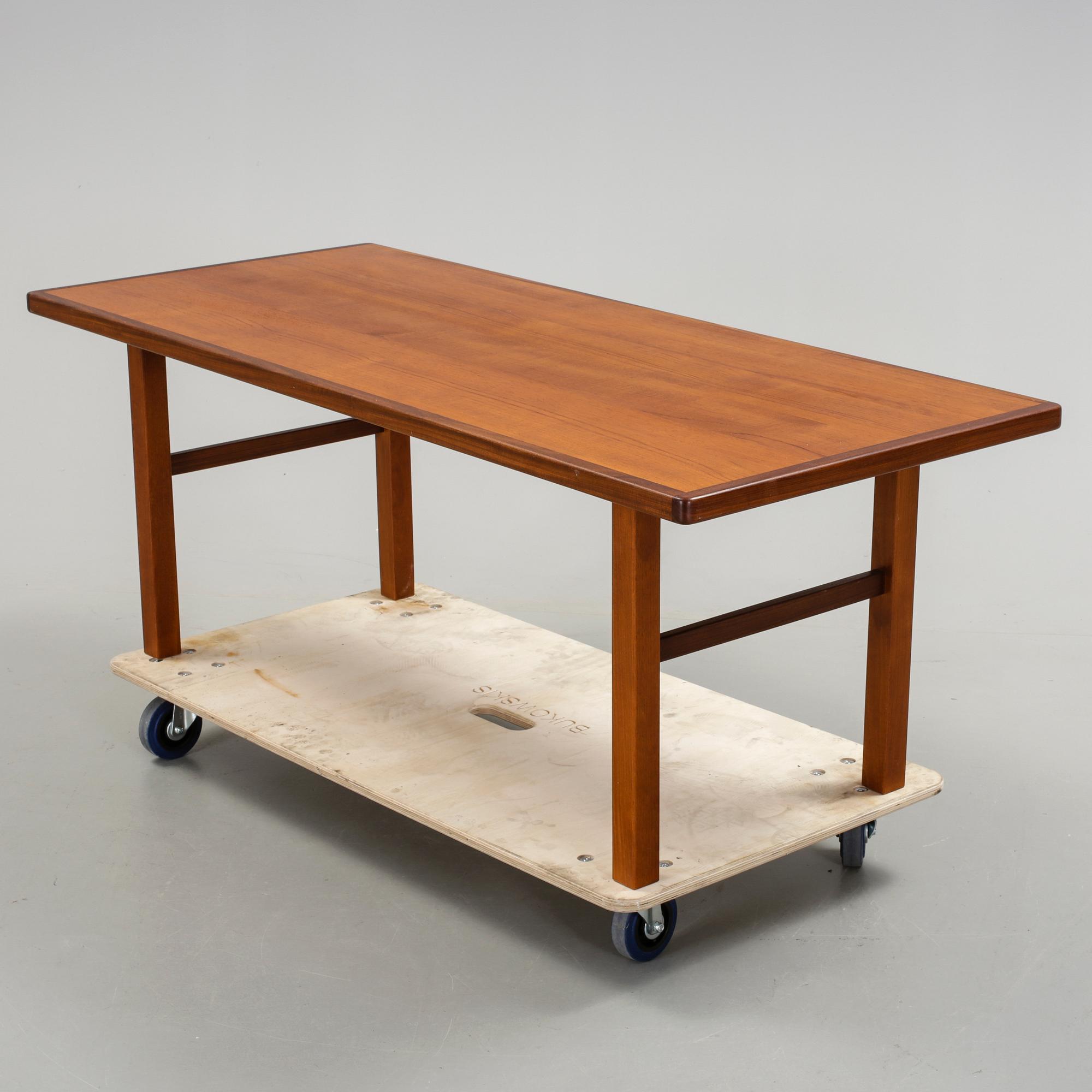 SOFFBORD, teak, Alberts, 1950/60-tal.