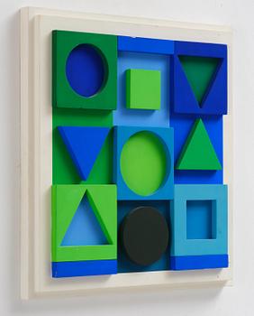 Victor Vasarely, "Zaphir - negatif".