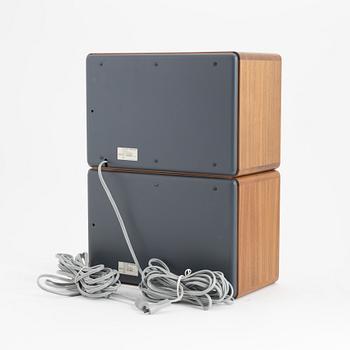 Dieter Rams, a pair of speakers, model 'L 410', the model designed in 1969.