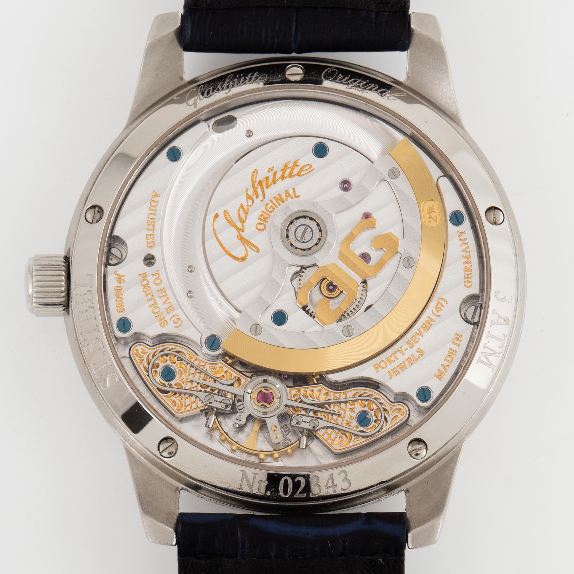 GLASHÜTTE, PanoMatic Lunar.