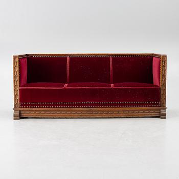 Sofa, Art Nouveau, first half of the 20th century.
