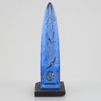 Bertil Vallien, skulptur, glas, Kosta Boda.