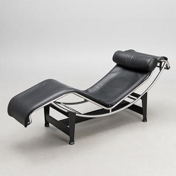 Le Corbusier, LC4 Chaise Longue, Cassina, Italy, numbered 71801, design Pierre Jeanneret and Charlotte Perriand.