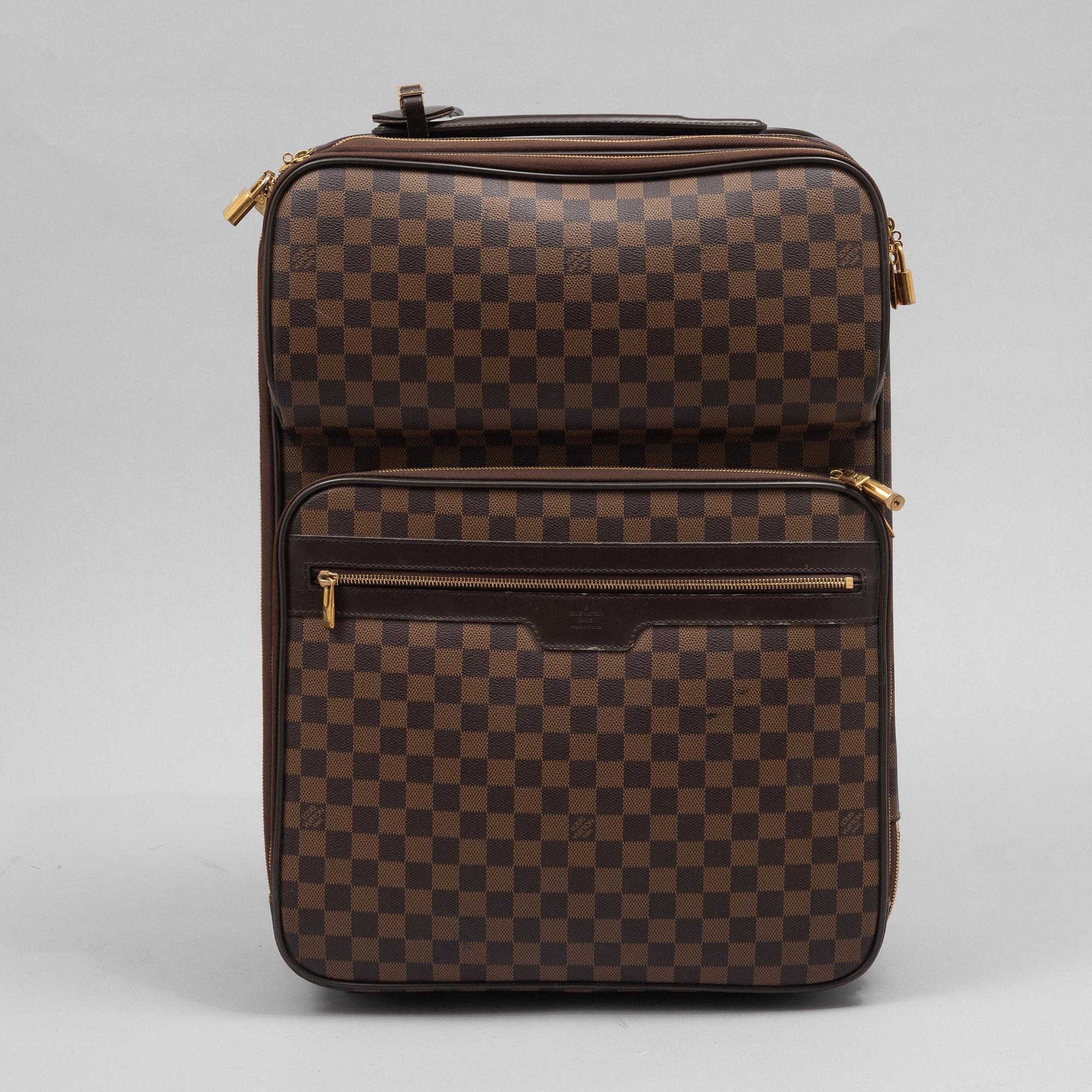 Louis Vuitton, travel suitcase "Pegase 55", 2011.