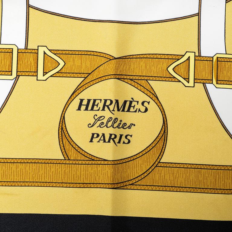 Hermès, scarf, "Eperon d'Or".