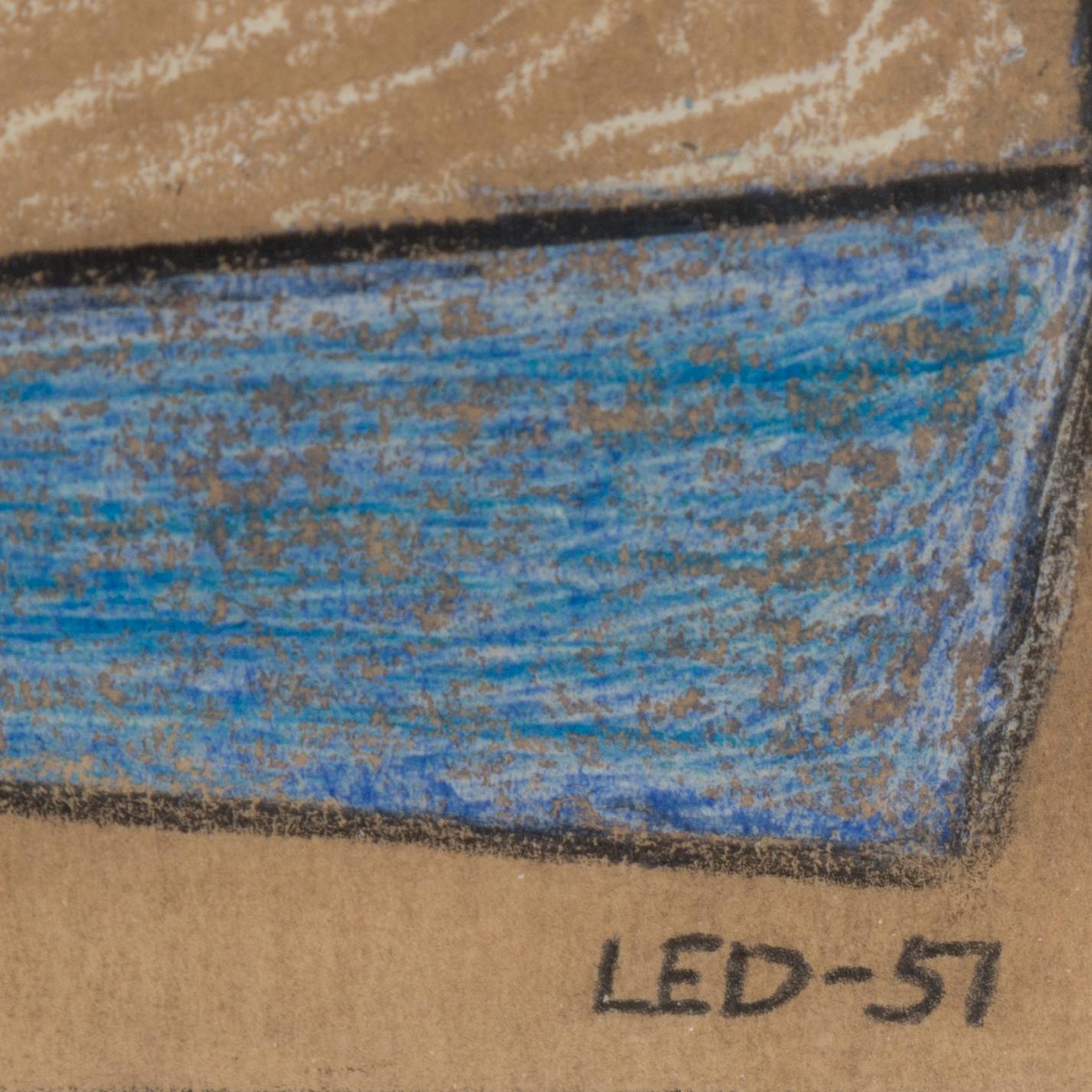 LARS ENGLUND, Pastel, signed and dated -51.