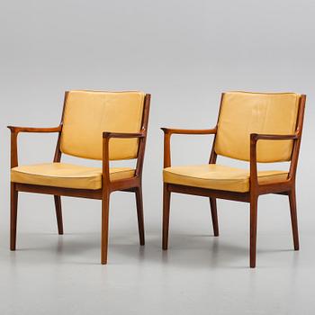 KARMSTOLAR, 1 par, Karl-Erik Ekselius, JOC Möbel AB Vetlanda, 1960-tal.