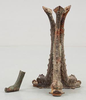 STATIV, gjutjärn, 1800-talets andra hälft.