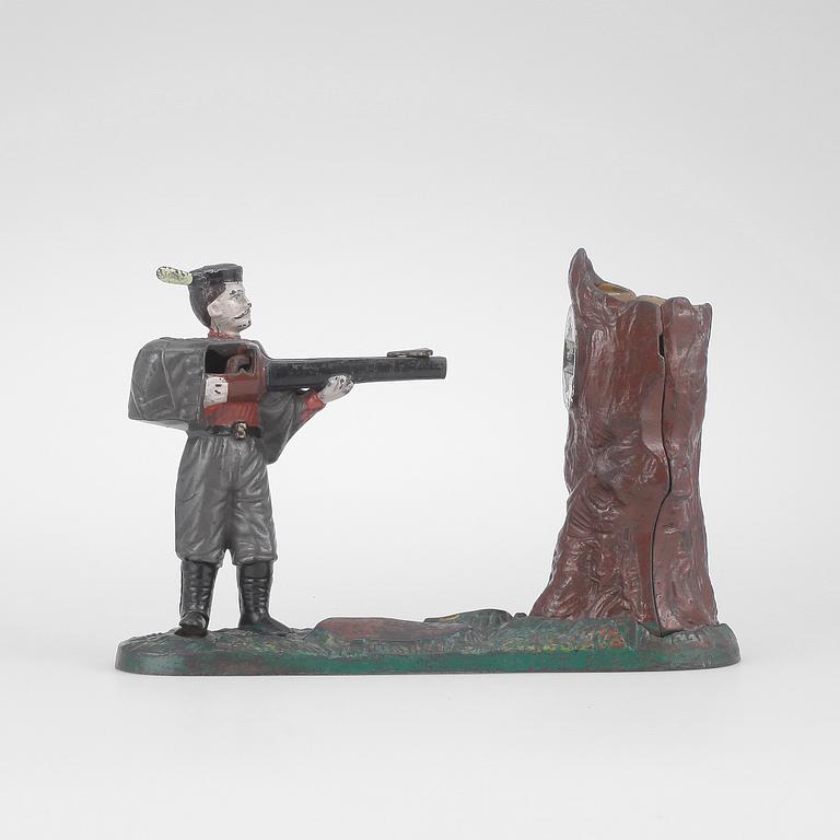 SPARBÖSSA, gjutjärn, 1800/1900-tal.