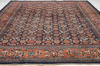An antique carpet, probably Bidjar, West Persia, c. 447 x 340 cm.