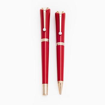Montblanc, kulspetspennor, 2 st, Special edition "Marilyn Monroe".