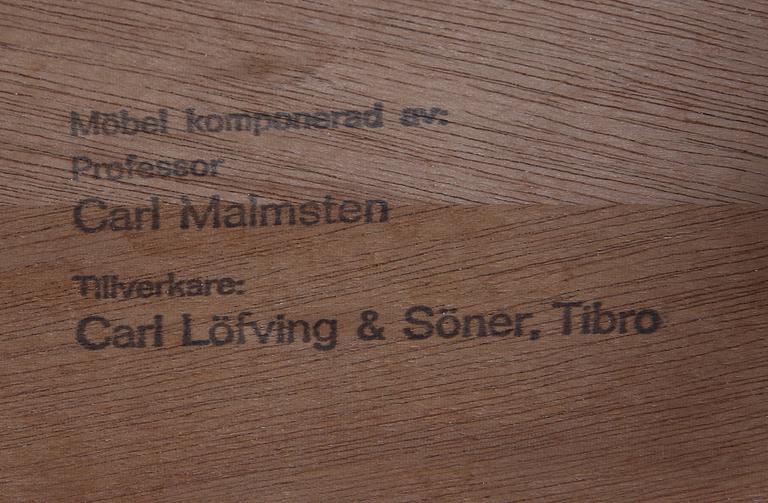 LAMPBORD, ett par, Carl Malmsten, Carl Löfving & Söner, Tibro.