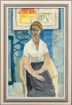 Bertil Berntsson, oil on canvas, signed and dated 1949.