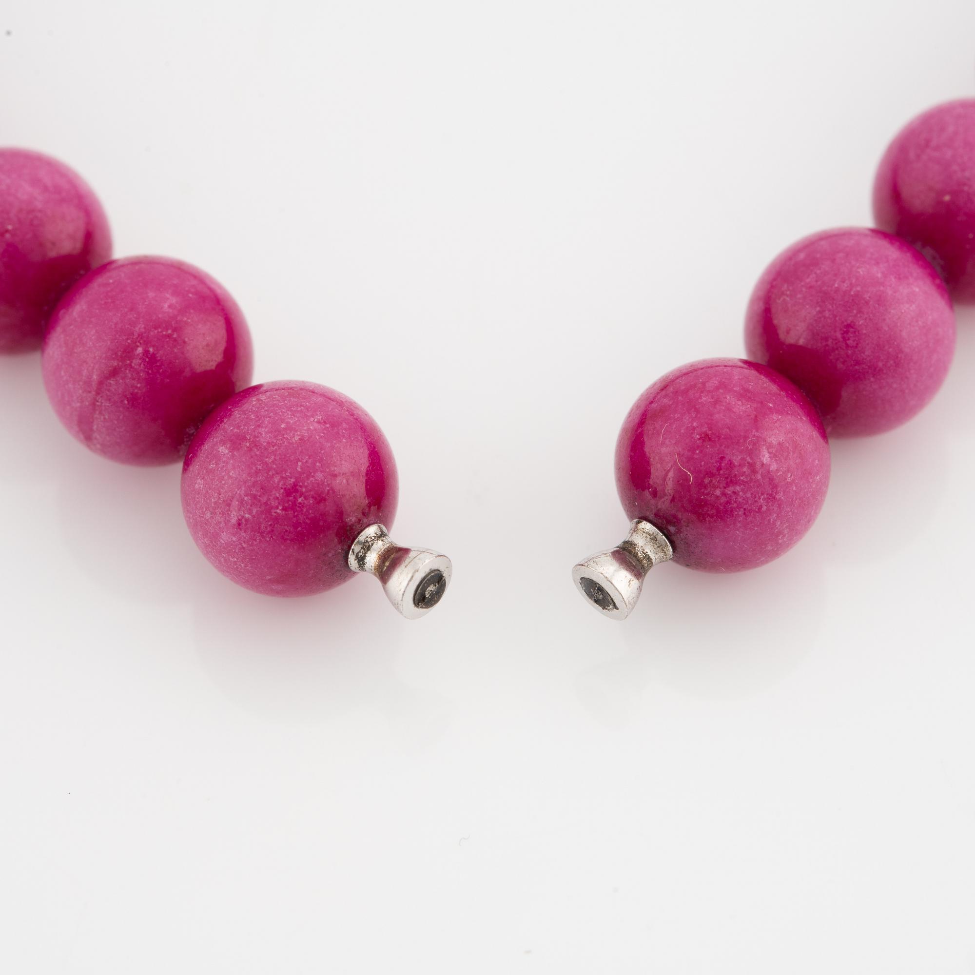 Ole Lynggaard, necklace, 8 pcs, with clasp 18K gold.