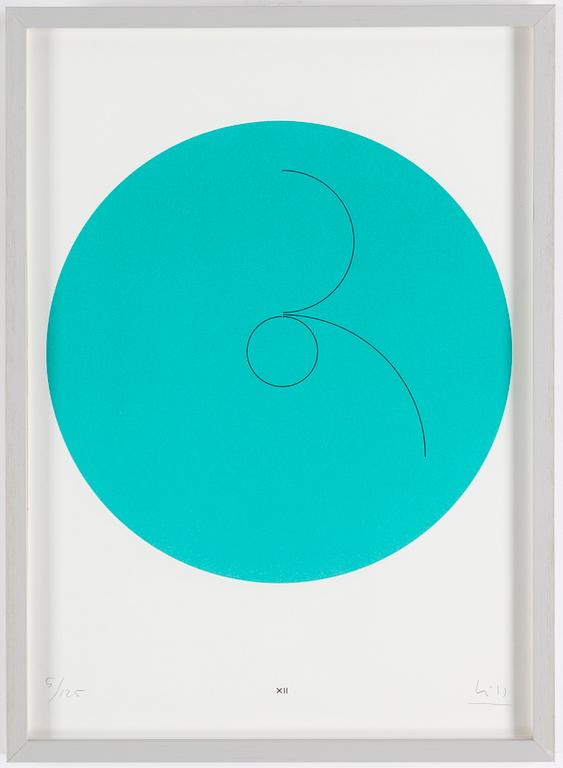 MAX BILL, 16 serigraphs, signed and numbered 5/125.
