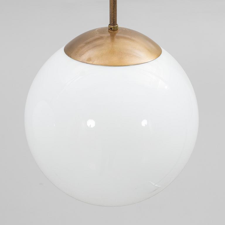Ceiling lamps, a pair, 20th century.