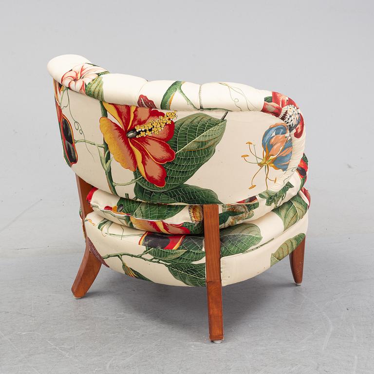 Otto Schulz, an easy chair 'Schulz', JIO möbler, Jönköping. Second half of the 20th century.