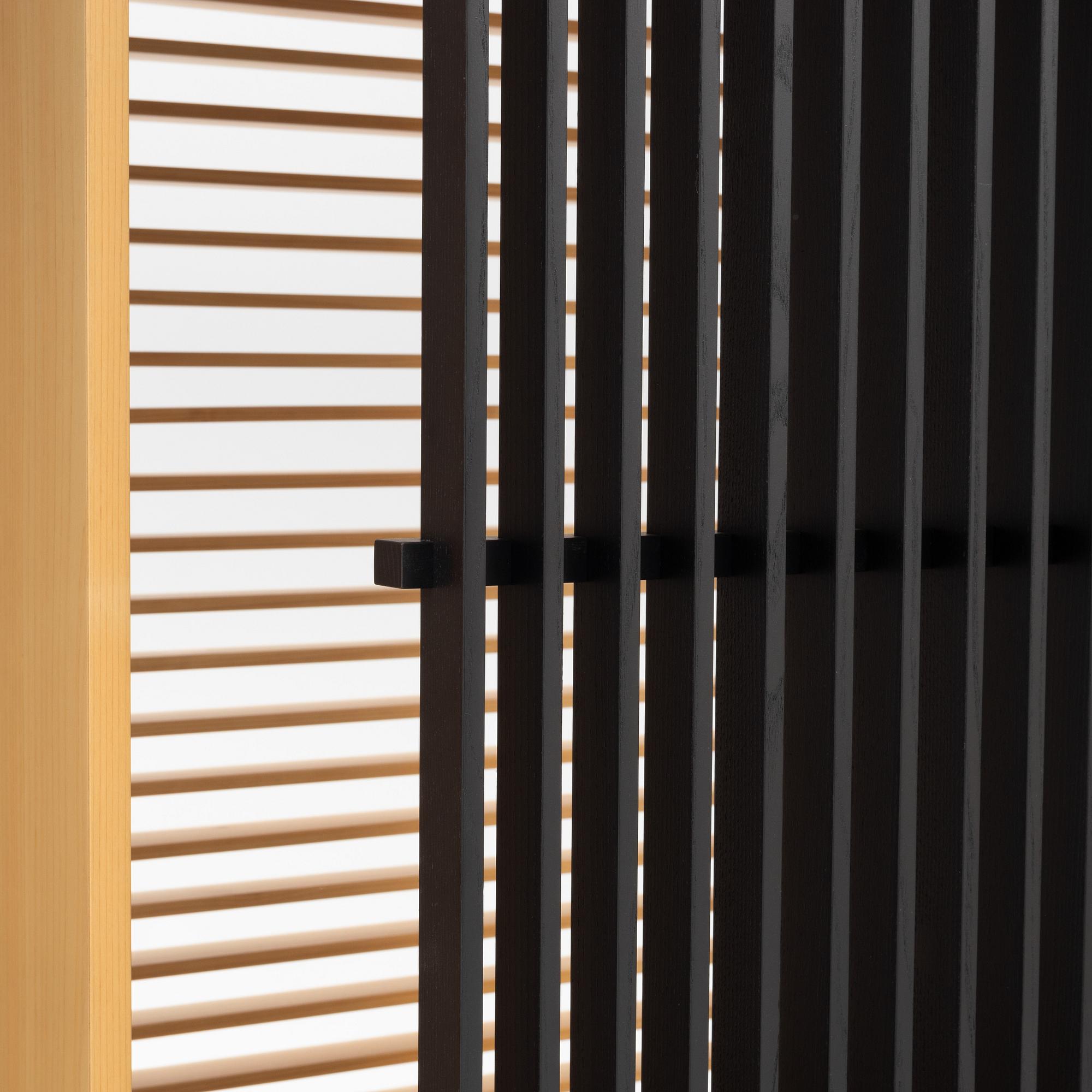 Staffan Holm, skåp, "Kumiko Cabinet", Ariake Collection.