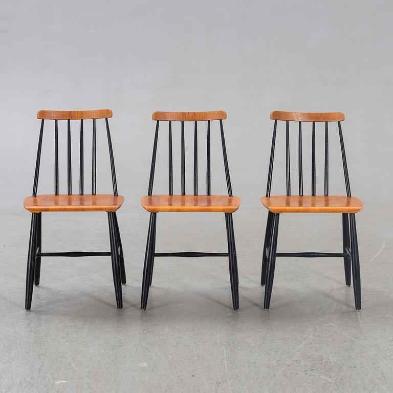 Chairs  6 pcs, Kährs, Nybro, 1970s.