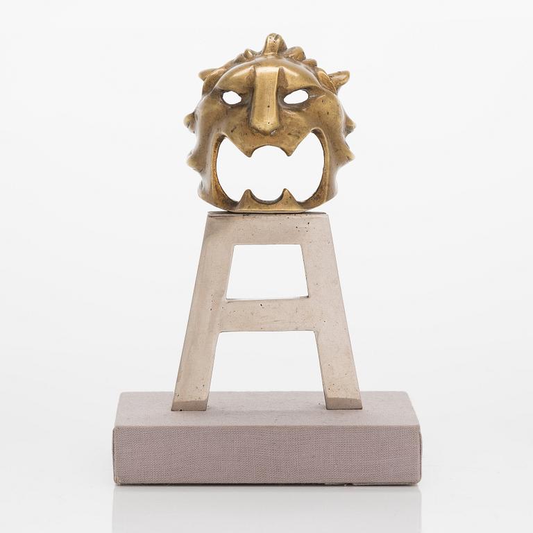 Gunnar Finne, a sculpture /logo for Y.L.A -Suomi Touring Club manufactured by Taito probably in 1927.